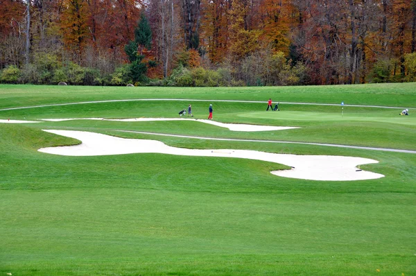 Golfplatz — Stockfoto