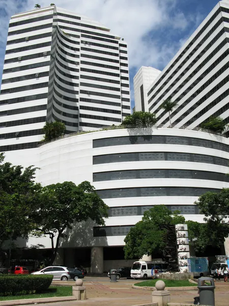 Modernes geschäftszentrum an der plaza francia in caracas, venezuela — Stockfoto