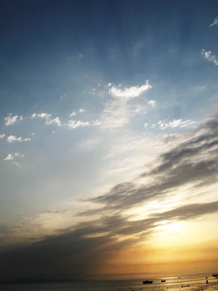 Mediterranean sunset — Stock Photo, Image