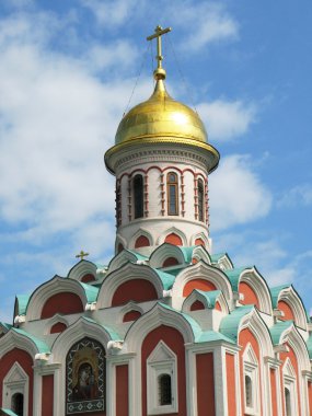 Orthodox church on the Red Square in Moscow