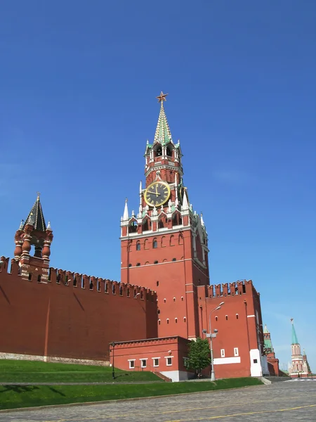 Torre Spasskaya. Kremlin de Moscovo — Fotografia de Stock