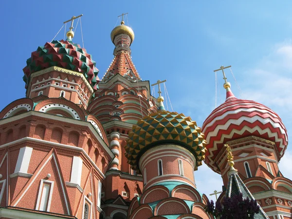 St. Basil cathedral on the Red Square, Moscow — Stock Photo, Image