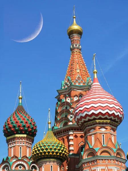 सेंट. मॉस्को मध्ये बासिल कॅथेड्रल — स्टॉक फोटो, इमेज