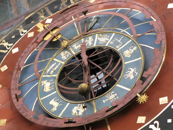 Famous Zytglogge zodiacal clock in Bern, Switzerland — Stock Photo, Image