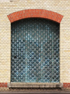 eski bir fabrika vitray pencere