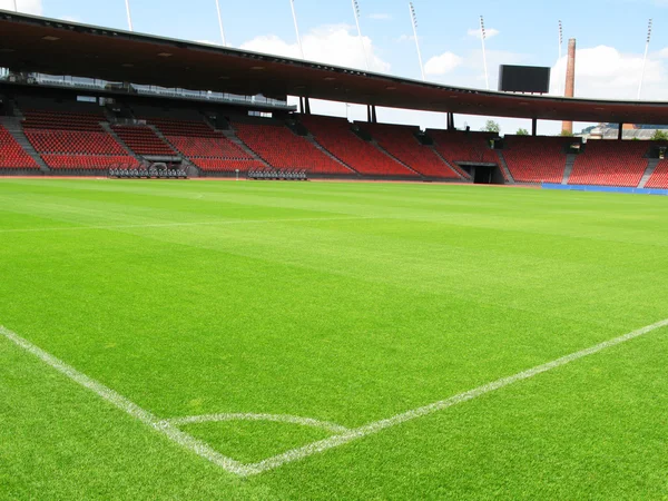 Stadion piłkarski — Zdjęcie stockowe