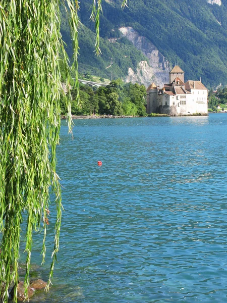 Chillion kasteel in montreux, Zwitserland — Stockfoto