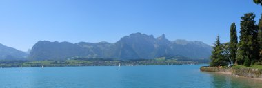 Lake Thun, Switzerland clipart