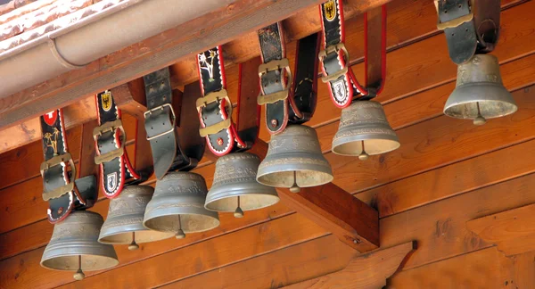 Swiss cow bells — Stock Photo, Image