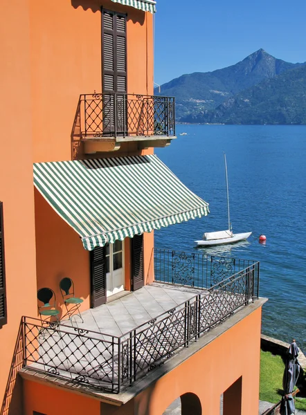 View to the lake Como from Menaggio town, Italy — Stock Photo, Image