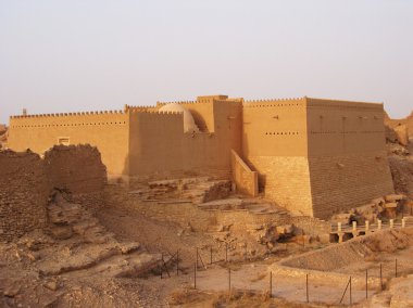 Diriyah, clay fortress in Er Riyadh, Saudi Arabia clipart