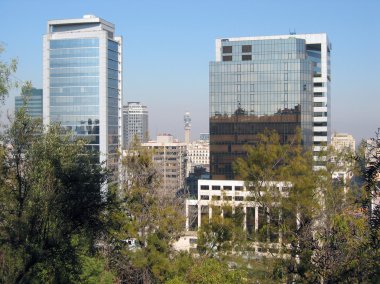 santiago de chile santa lucia Hill View