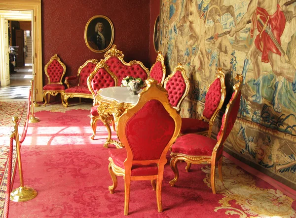 Interior of villa Monastero. Lake Como, Italy — Stock Photo, Image