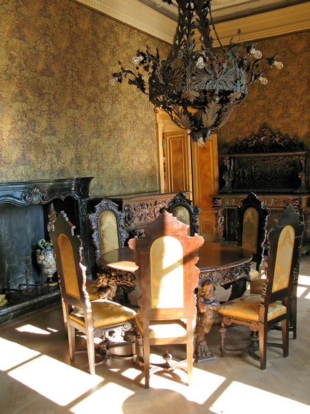 Interior de villa Monastero. Lago de Como, Italia — Foto de Stock