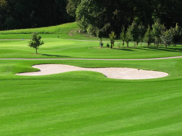 Golfplatz — Stockfoto