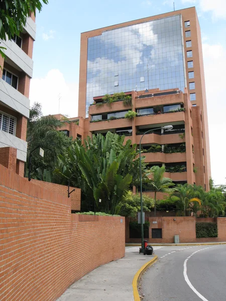 Área residencial vigiada de Caracas, Venezuela — Fotografia de Stock