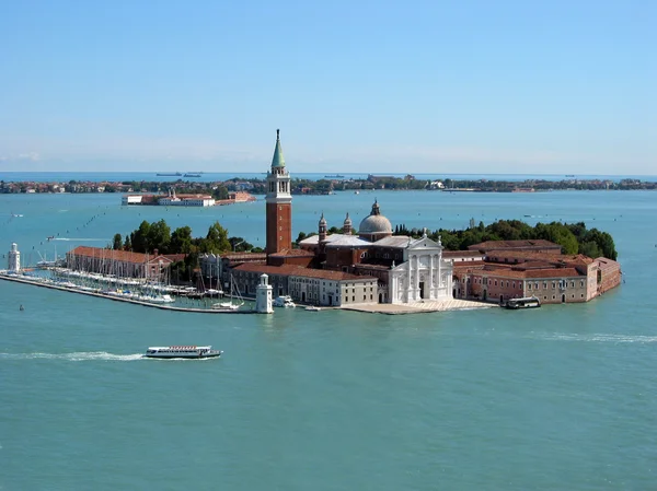 Isola di San Giorgio Maggiore vicino Venezia — Foto Stock