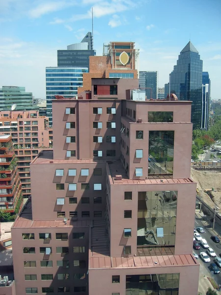 Modernes Stadtbild von santiago de chile — Stockfoto