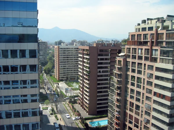 Vista de Santiago de Chile — Foto de Stock