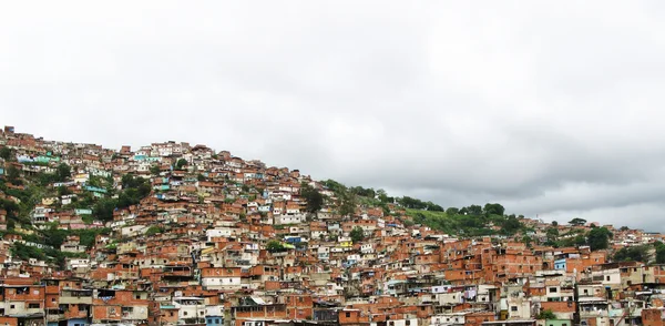 Sprawling ghetto in Caracas, Venezuela — Stock Photo, Image