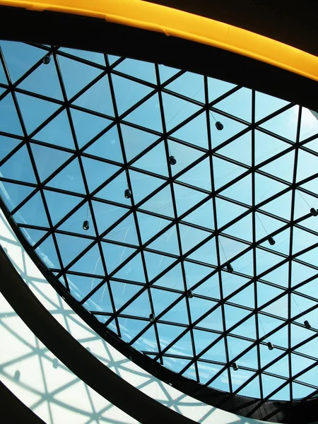 Glass dome of a modern business building — Stock Photo, Image