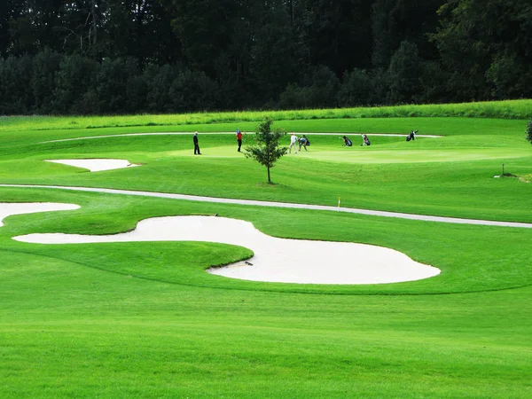 Campo de golfe — Fotografia de Stock