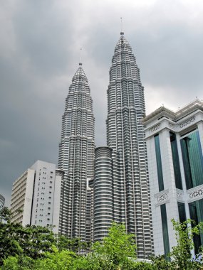 Petronas Kuleleri. kuala lumpur
