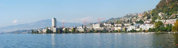 Panorama di Montreux, Svizzera — Foto Stock
