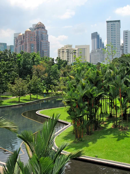 Centrum miasta Kuala lumpur — Zdjęcie stockowe