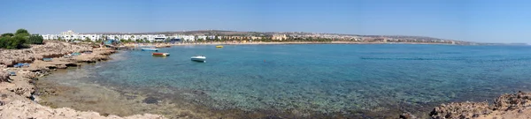 Panoramic view of Agia Napa Bay, Cyprus — Stock Photo, Image