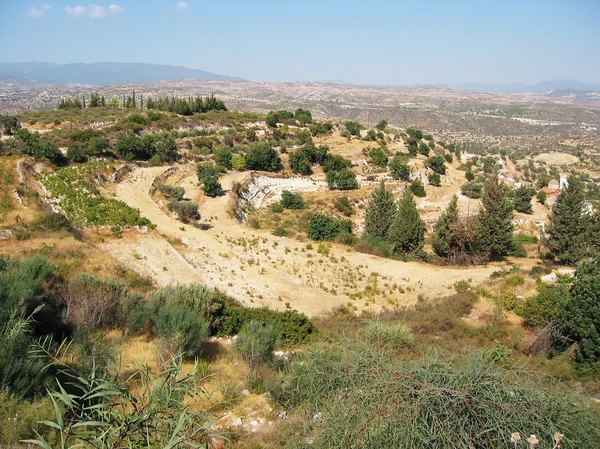 Typical Cyprian landscape — Stock Photo, Image