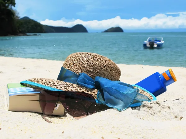 Beach scene. Langkawi island, Malaysia — Stock Photo, Image