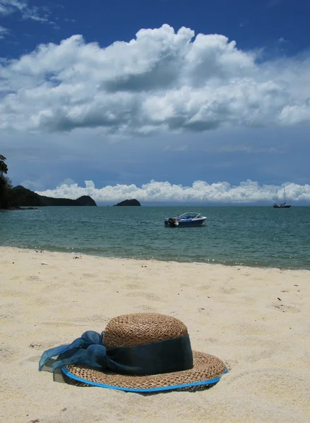 Scena sulla spiaggia, Langkawi, Malesia — Foto Stock