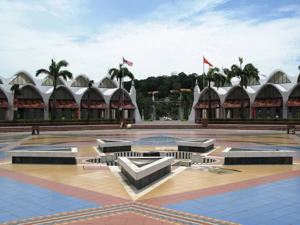 Centrale plein van de stad kuah, langkawi — Stockfoto