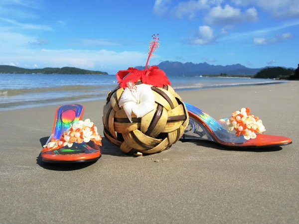 Beach scene. Langkawi, Malaysia — Stock Photo, Image