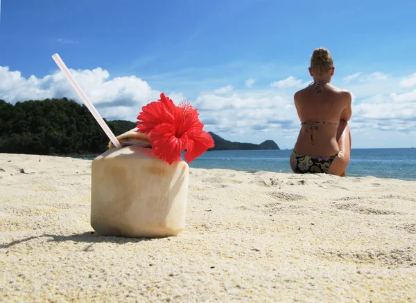 Strandscene. Langkawi-øya, Malaysia – stockfoto