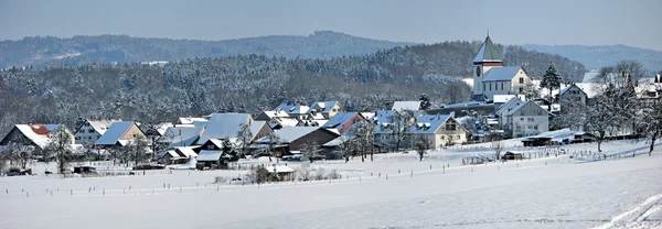 Winter view of Illnau, Switzerland — Stock Photo, Image