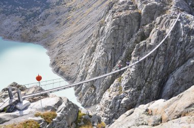 trift Köprüsü, en uzun 170m sadece yaya asma köprü