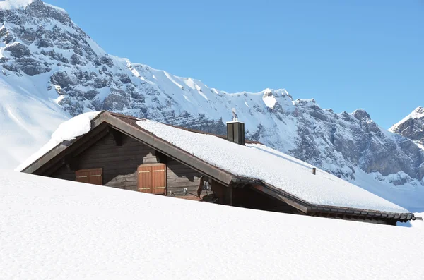 Casa de vacaciones en Melchsee-Frutt, Suiza —  Fotos de Stock