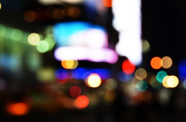 büyük şehir ışıkları