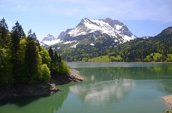 Waegitaler lake, İsviçre — Stok fotoğraf