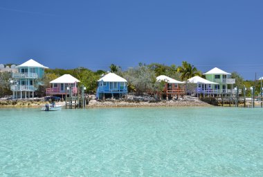Staniel cay yat kulübü. exumas, Bahama Adaları