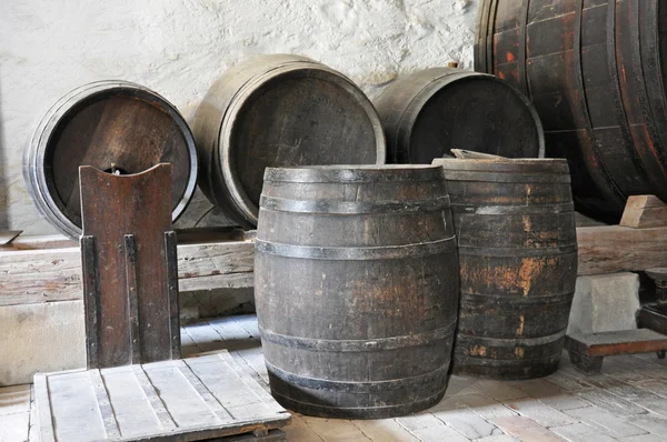 Wine barrels — Stock Photo, Image