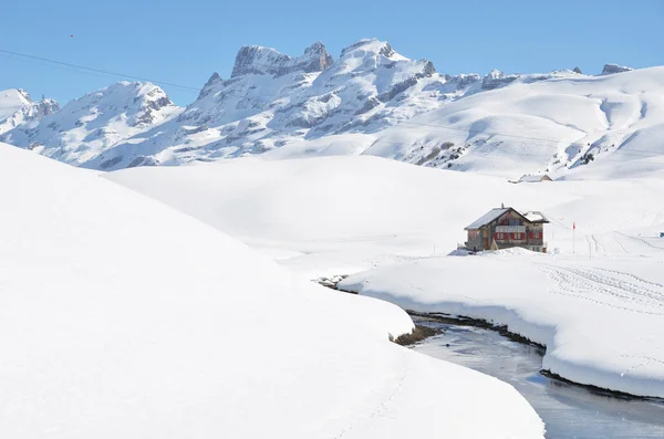 Melchsee-frutt. Schweiz — Stockfoto