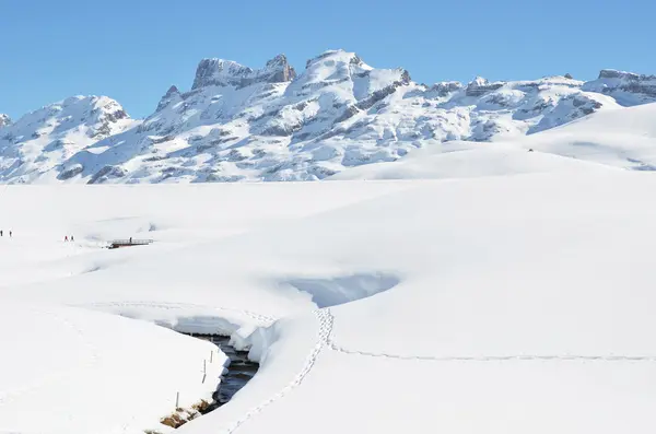 Melchsee-frutt. Schweiz — Stockfoto