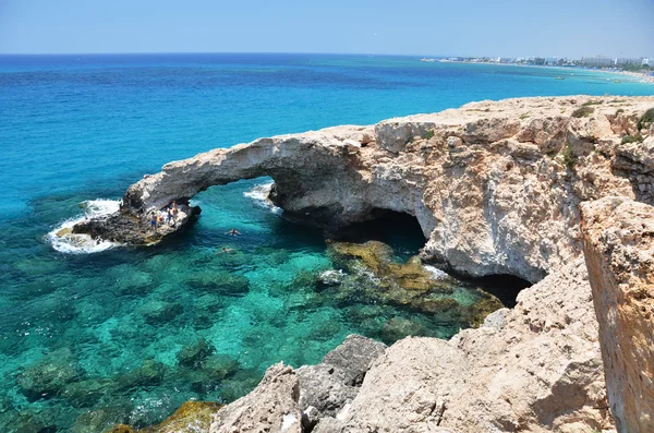 Rock arch. Ayia napa, Cypern — Stockfoto