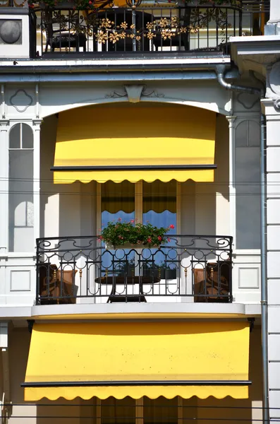 Balcony of a luxury hotel — Stock Photo, Image