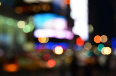 büyük şehir ışıkları