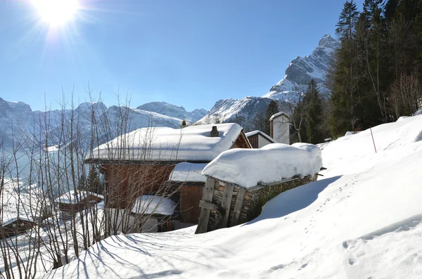 Braunwald, Švýcarsko — Stock fotografie