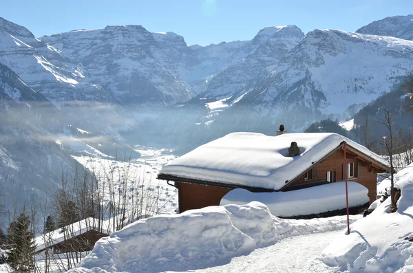 Braunwald, schweiz — Stockfoto